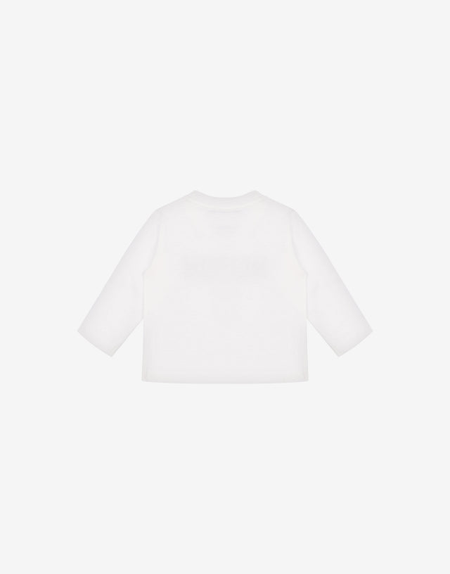 Moschino Teddy Bear cotton jersey maxi t-shirt White Moschino 1