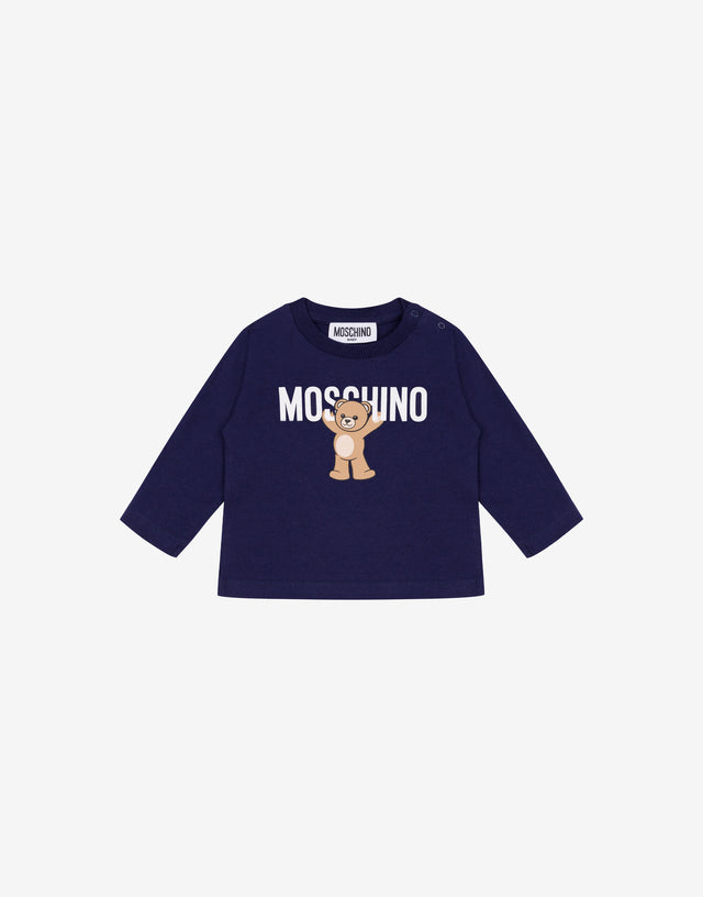Moschino Teddy Bear cotton jersey maxi t-shirt  Moschino 0