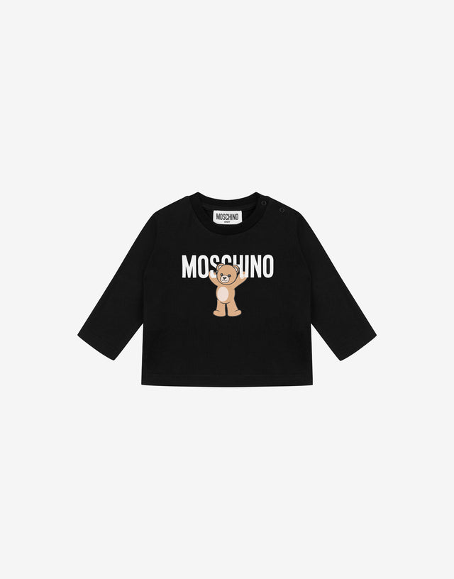 Moschino Teddy Bear cotton jersey maxi t-shirt  Moschino 0
