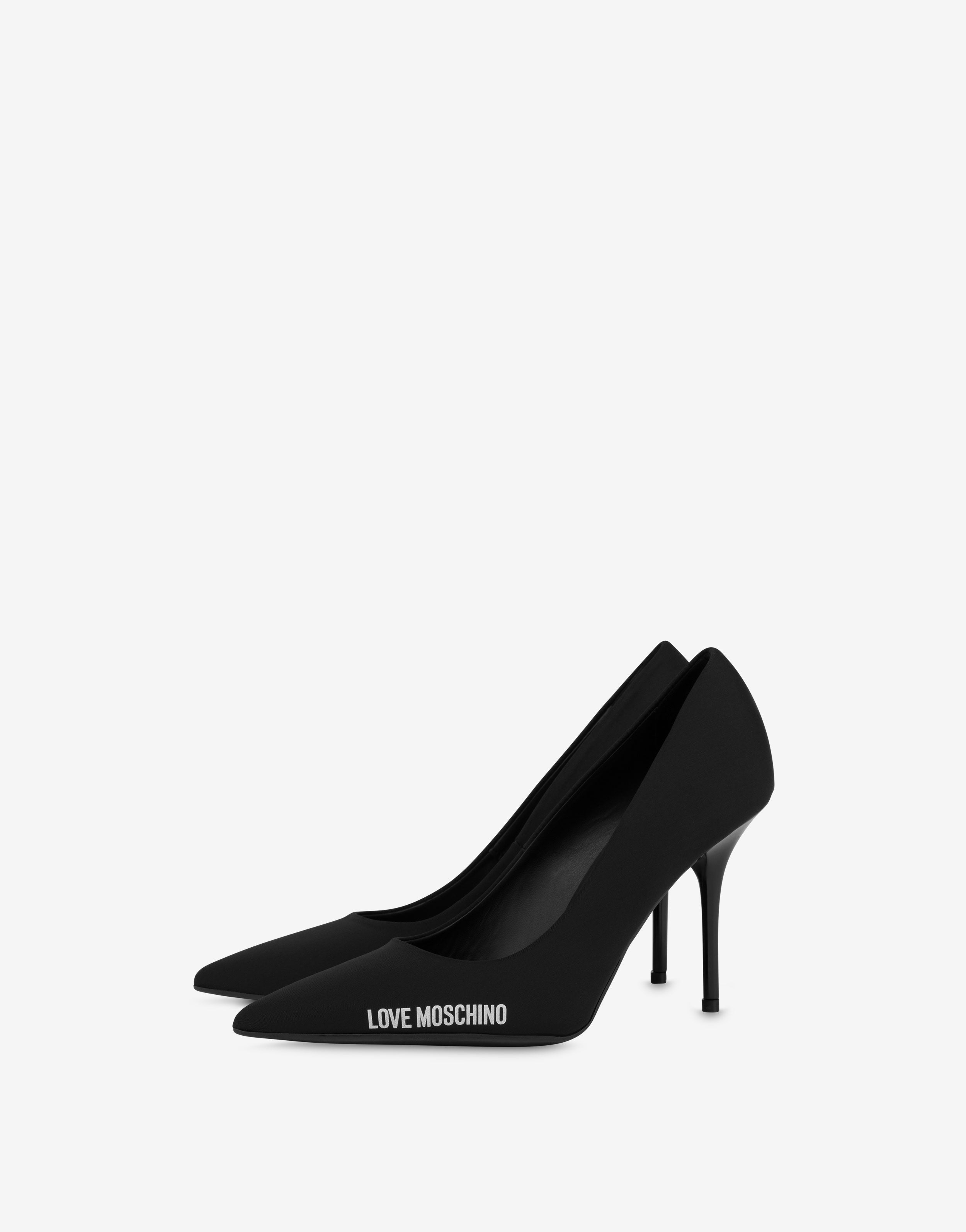 新品　Moschino　Logo Pumps　38 Neoprene Rubber Logo pumps Love Moschino | Moschino