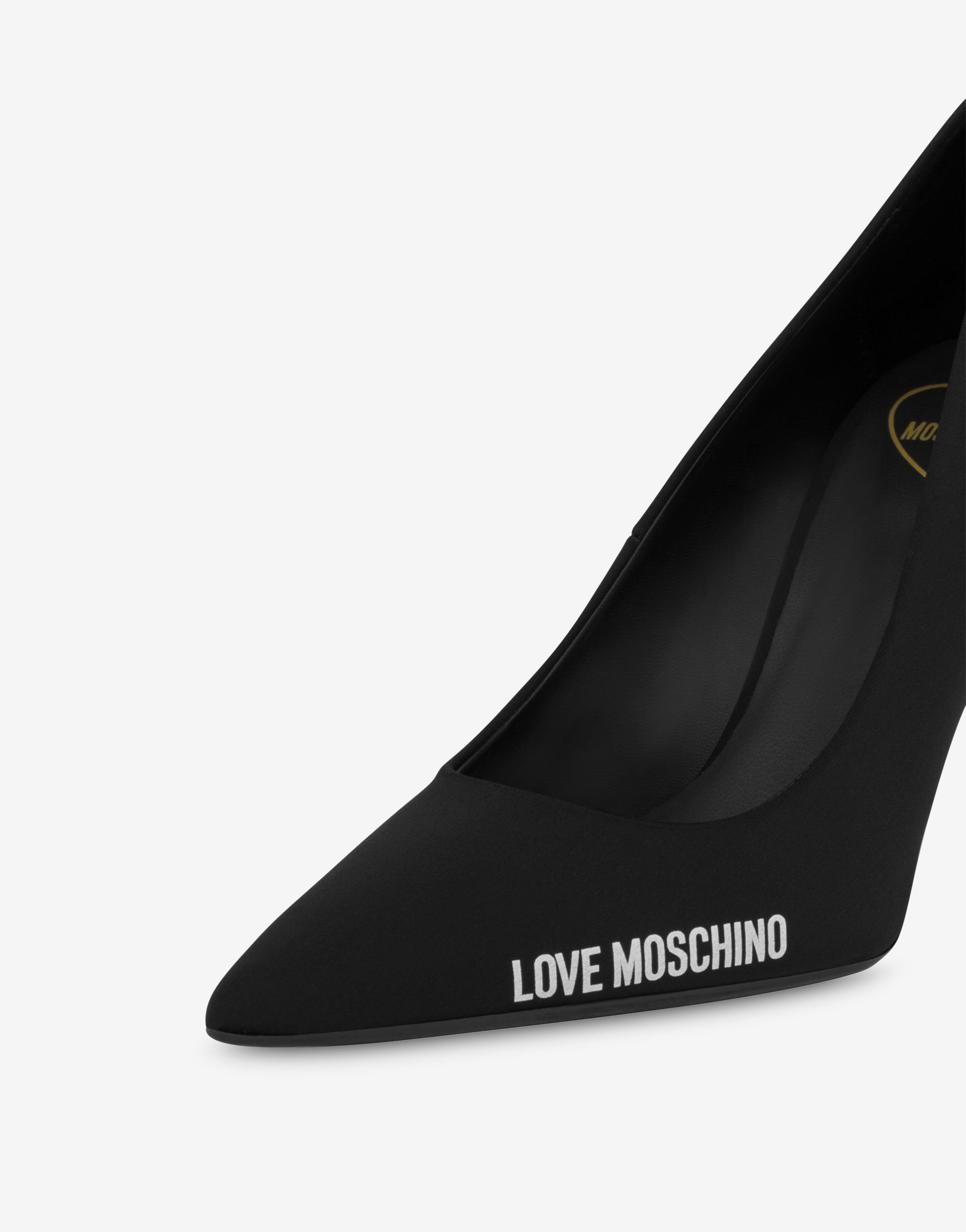 新品　Moschino　Logo Pumps　38 Neoprene Rubber Logo pumps Love Moschino | Moschino