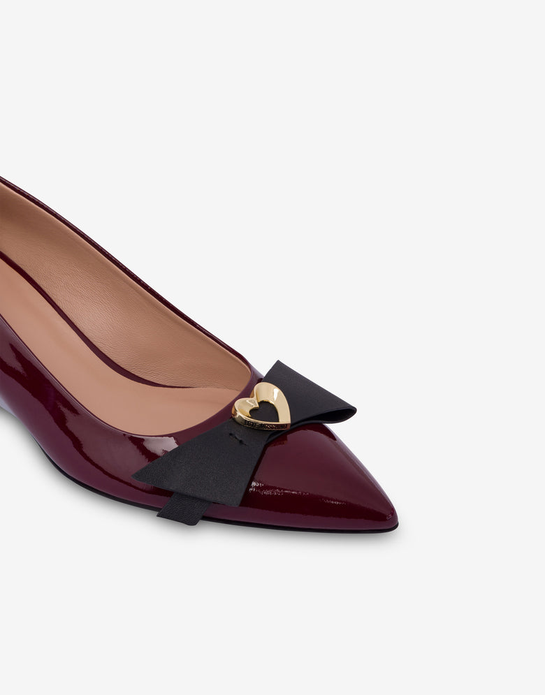 Bombas de charol  Love Moschino 3