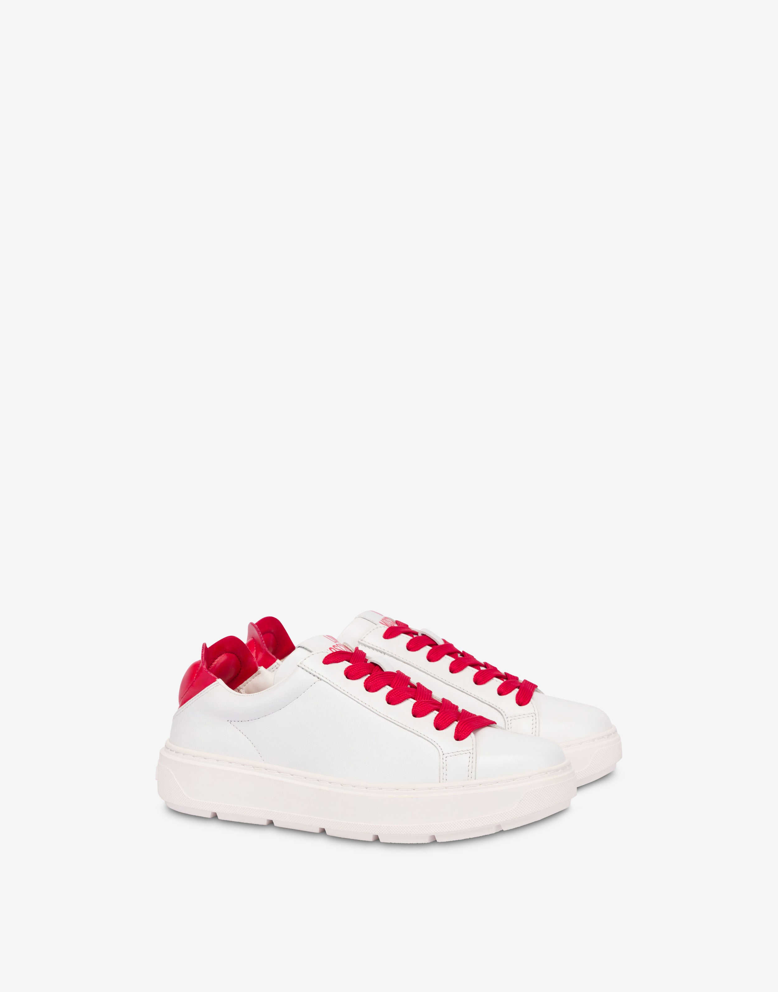 Nappa leather and lambskin sneakers Love Moschino | Moschino