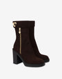 Suede ankle boots