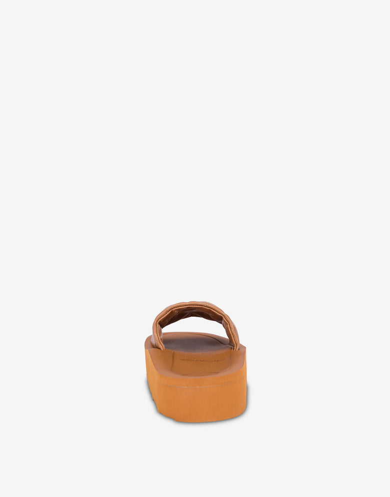 纳帕皮凉鞋LM Monogram Leather Love Moschino 2