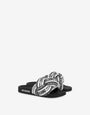 Pool slides with logo print