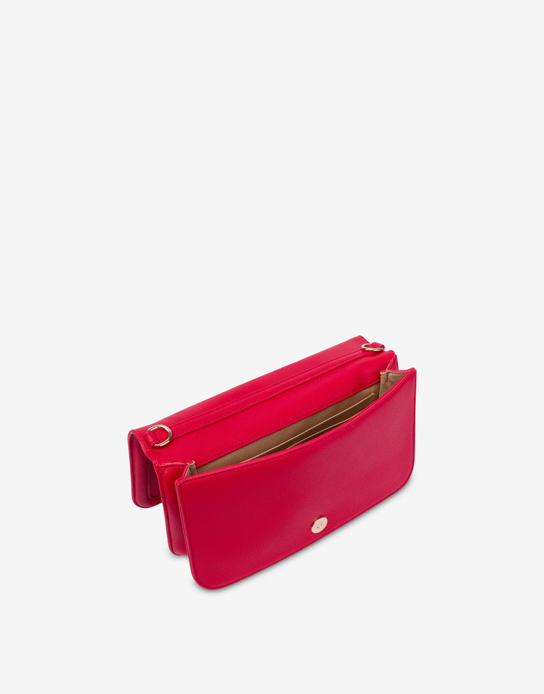 Smart Daily Bag with maxi logo Red Love Moschino 2