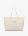 Bolso shopper acolchado Lettering Logo