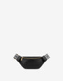 Belt bag with logoed belt