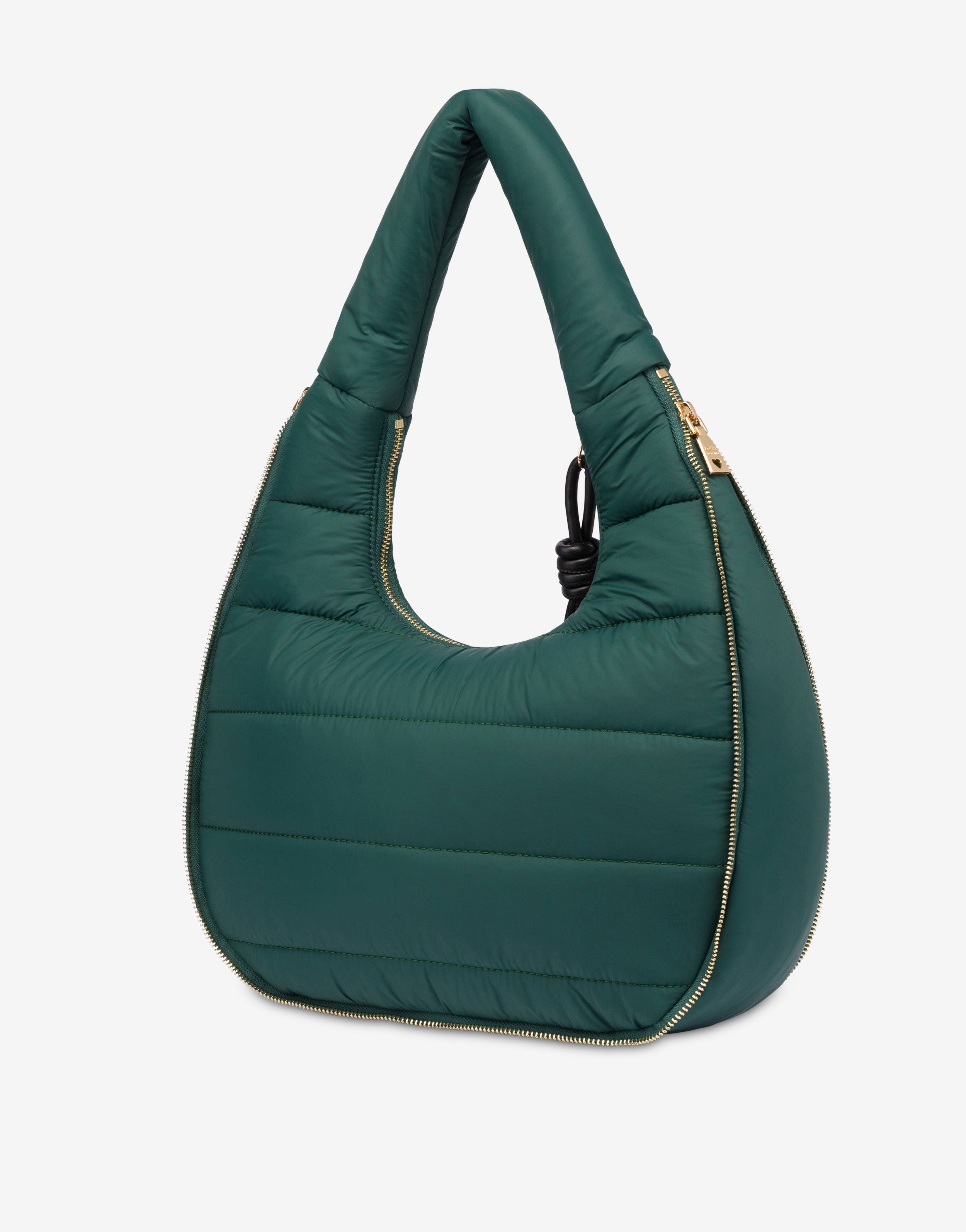 Quilted nylon hobo bag Love Moschino | Moschino