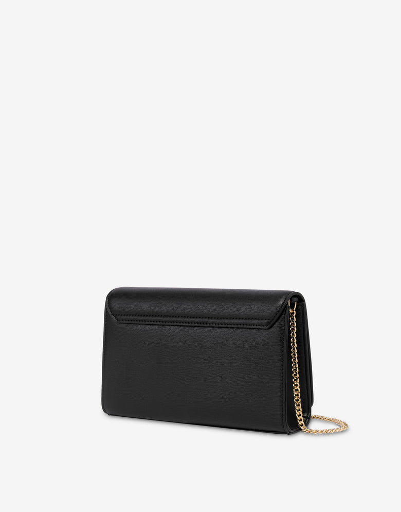 Bandolera decorada Negro Love Moschino 1