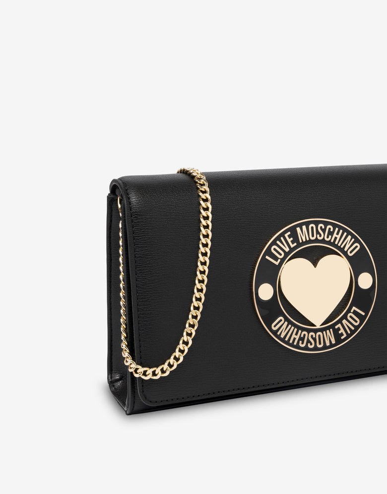 Bandolera decorada Negro Love Moschino 3