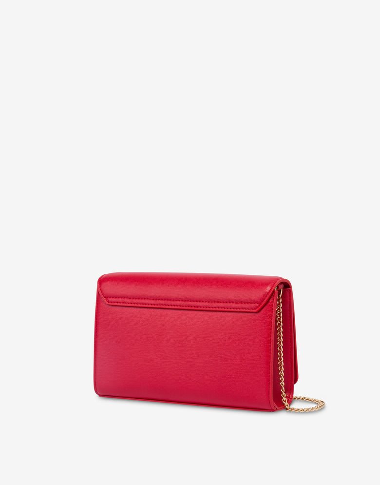 Bandolera decorada Rojo Love Moschino 1