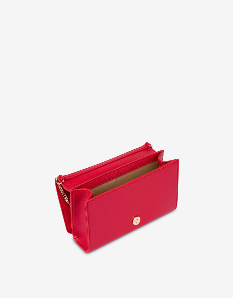 Bandolera decorada Rojo Love Moschino 2
