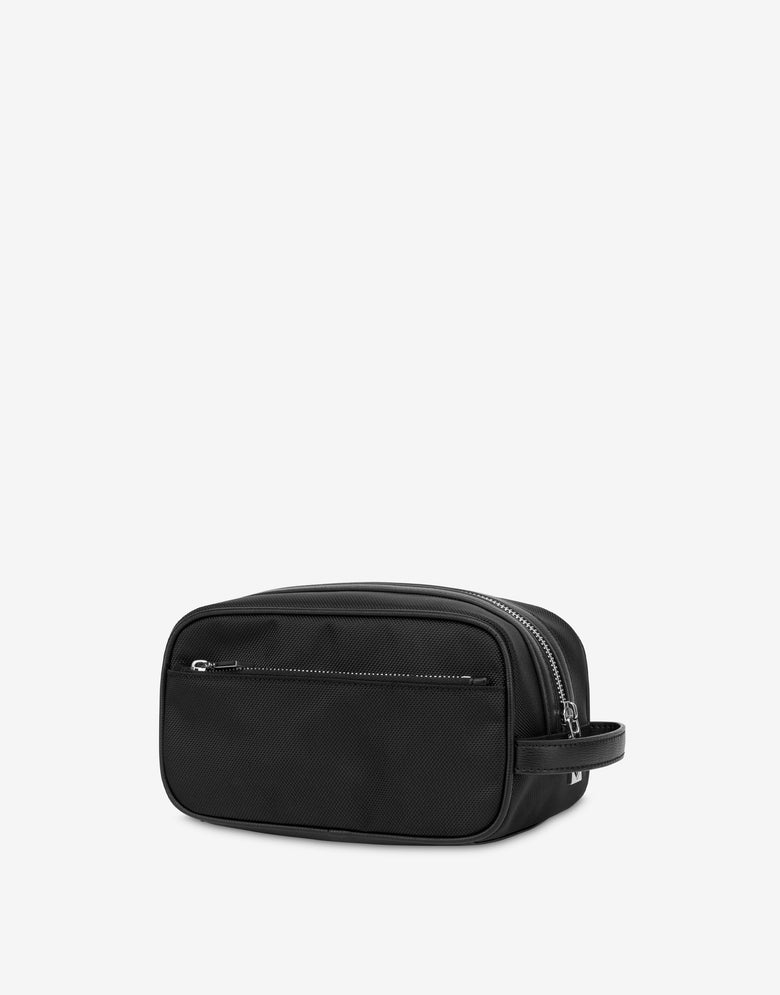 Estuche de nylon Negro Love Moschino 1