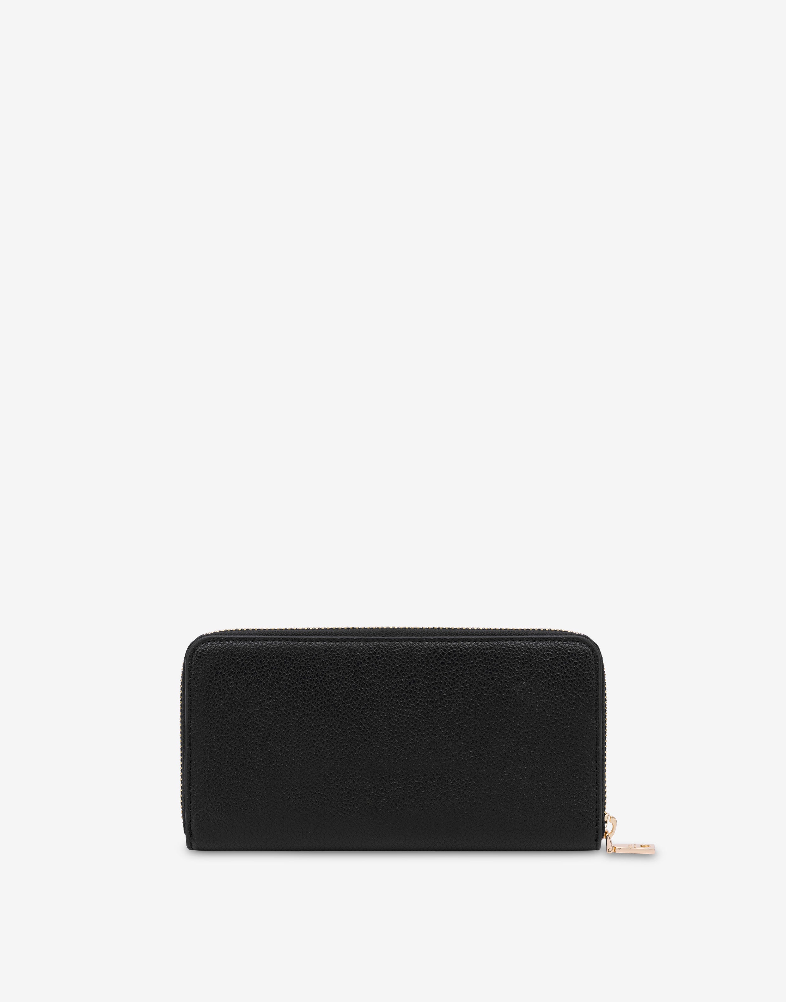 Moimoi Zip-around wallet with lettering logo Love Moschino | Moschino