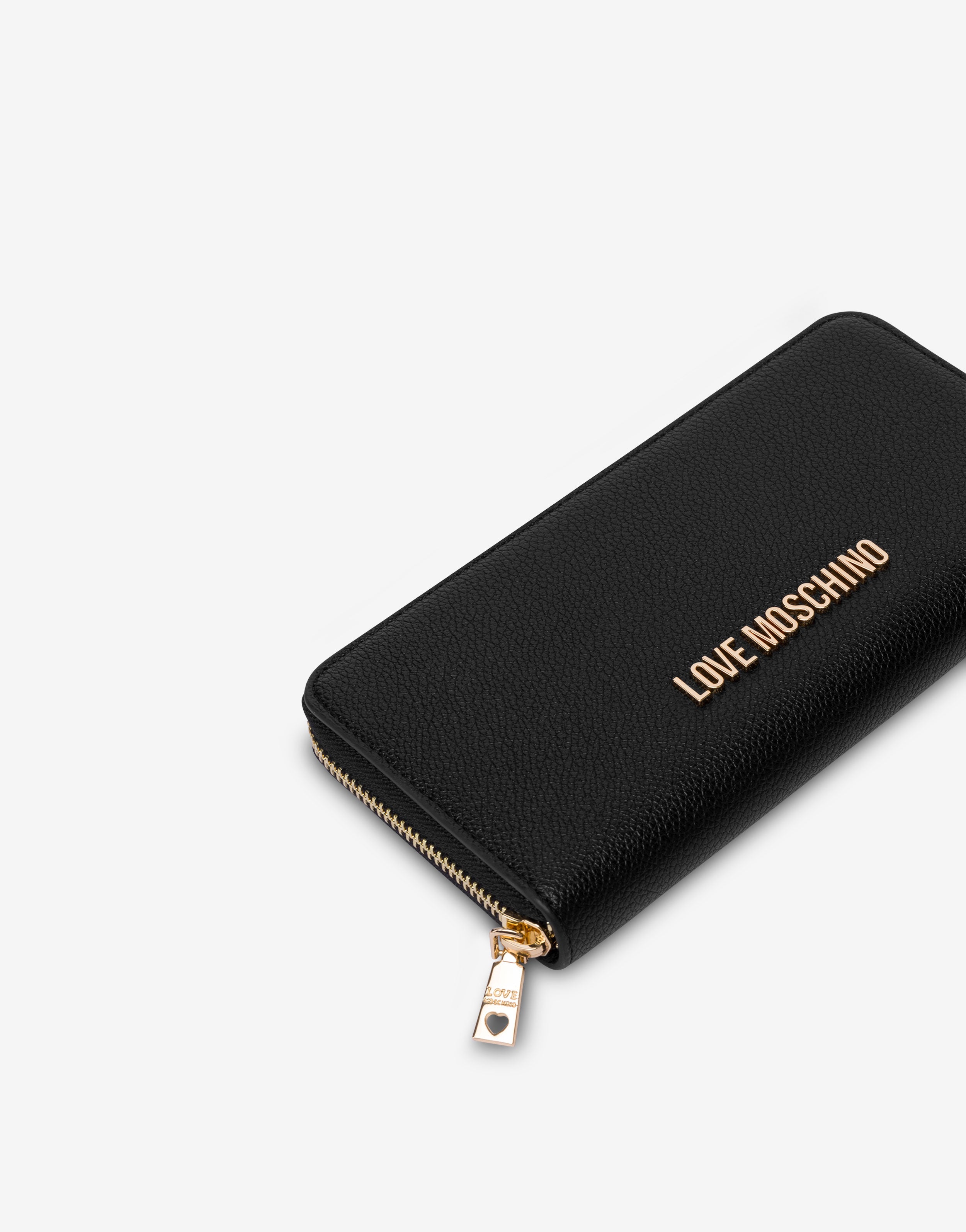 Zip-around wallet with lettering logo Love Moschino | Moschino Zip-around wallet with lettering logo Love Moschino | Moschino