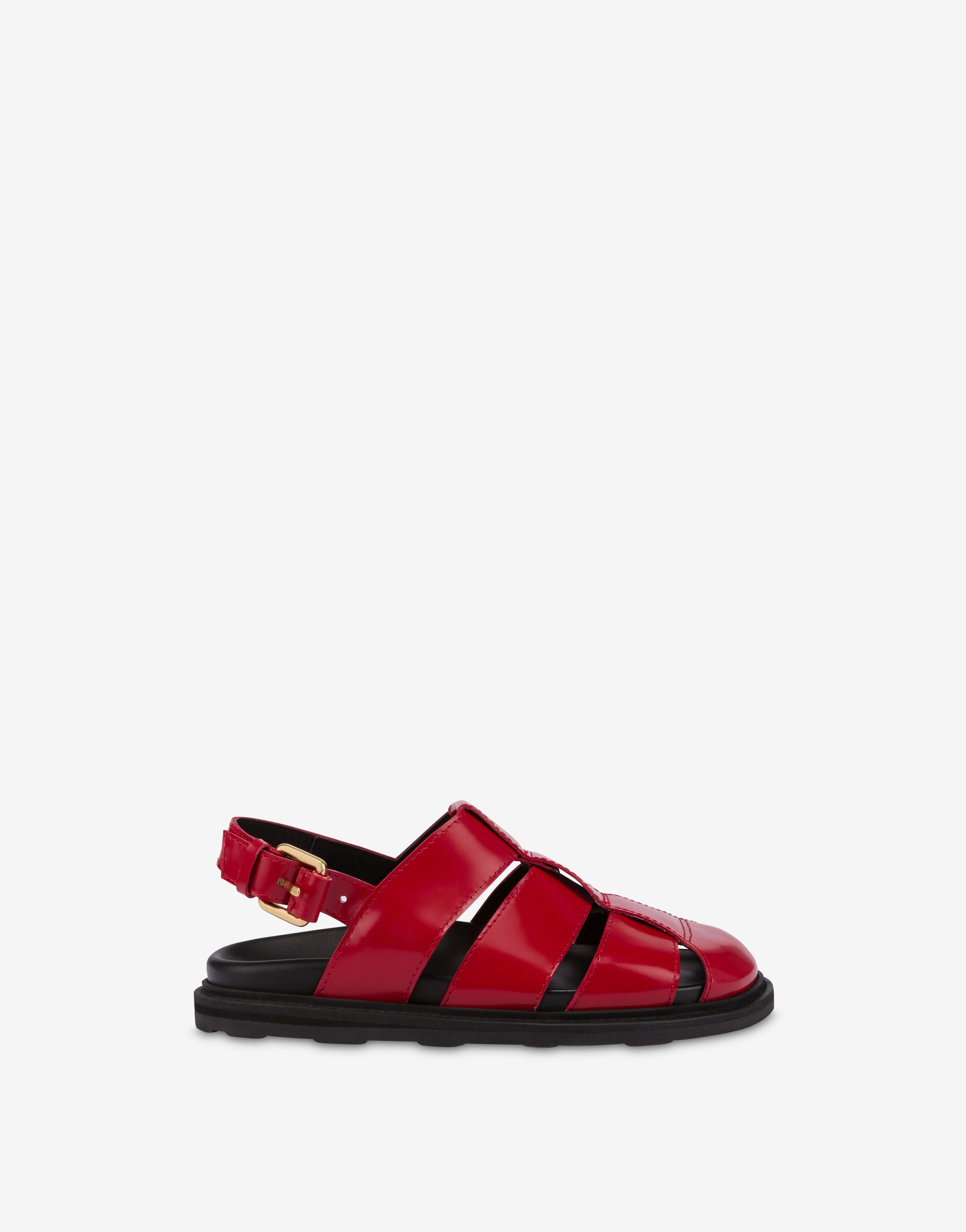 Brushed Calf Sandals | Moschino
