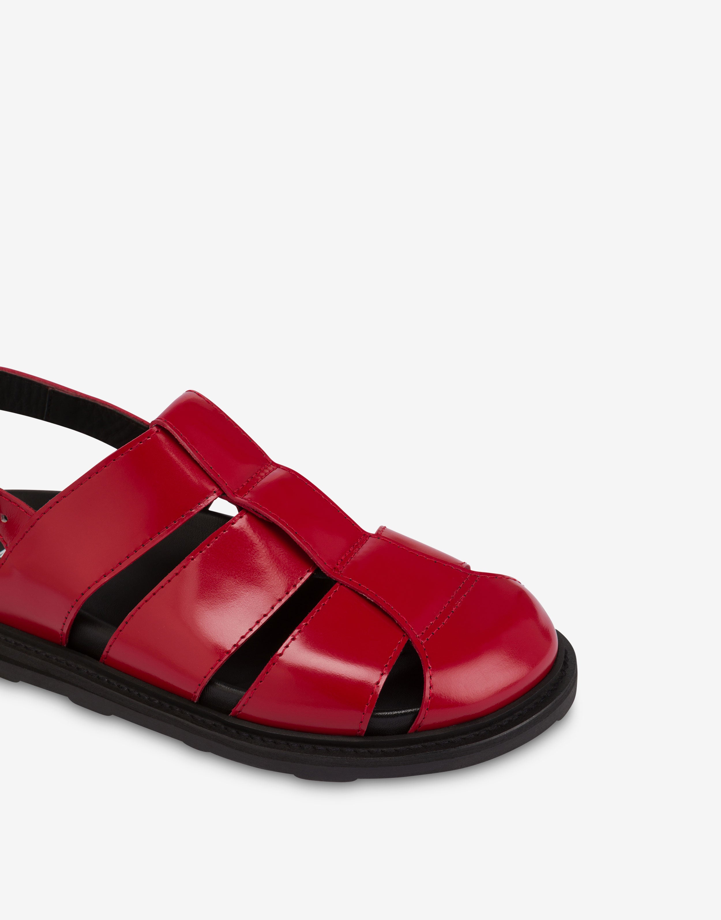 Brushed Calf Sandals | Moschino