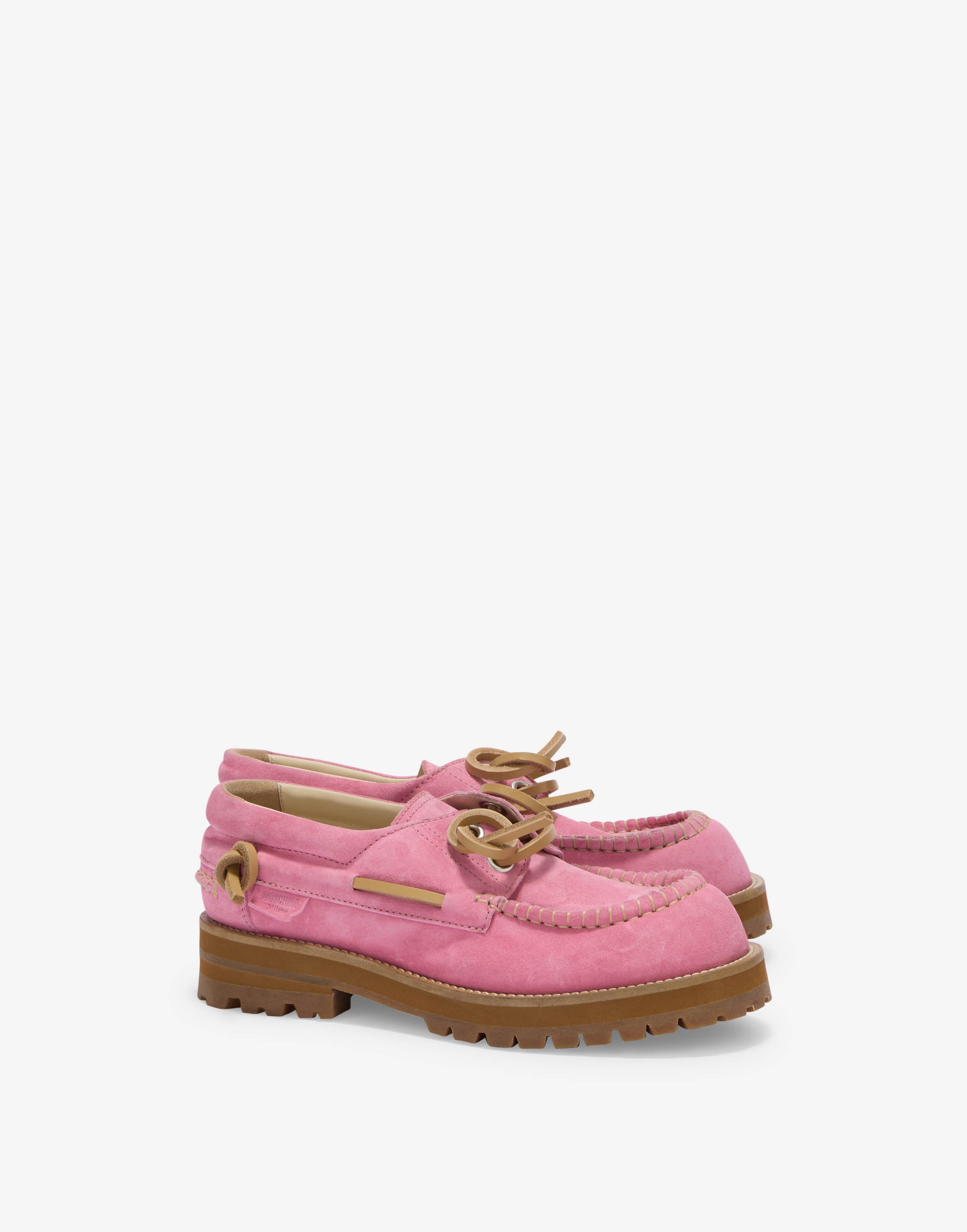 Mocasines náuticos de ante