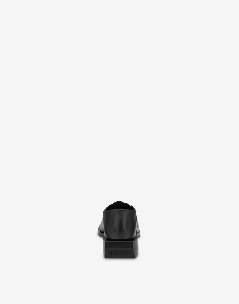 Shootie  Cuban Heel Negro Moschino 2