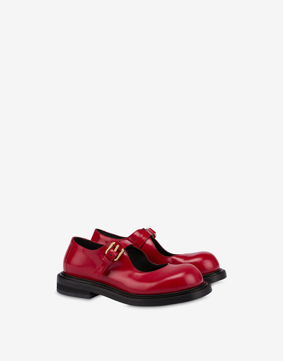Mary Jane Olivia Red Moschino 0