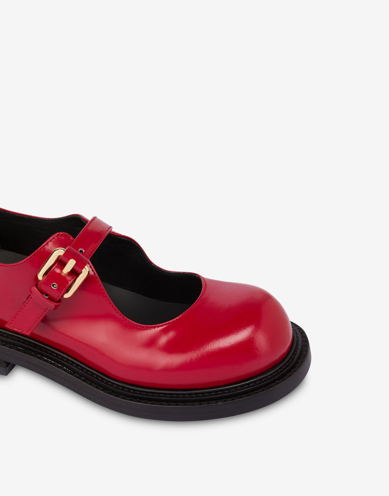 Mary Jane Olivia Red Moschino 3