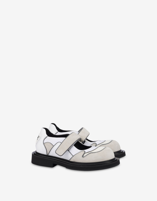 Mary Jane Olivia Blanco Moschino 0