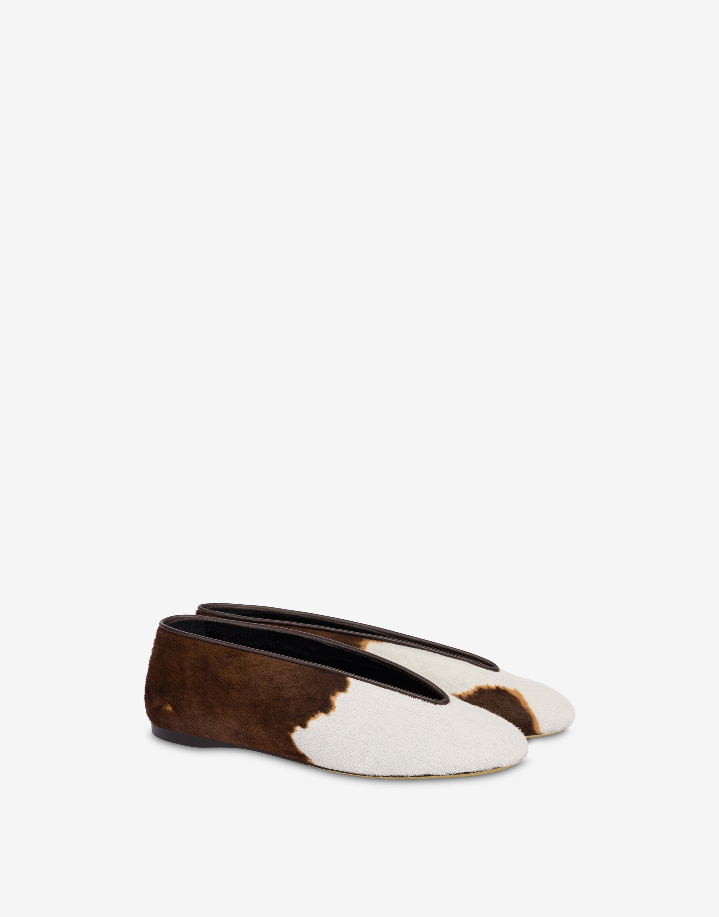 Moschino US | Women's luxury flats and ballerina shoes