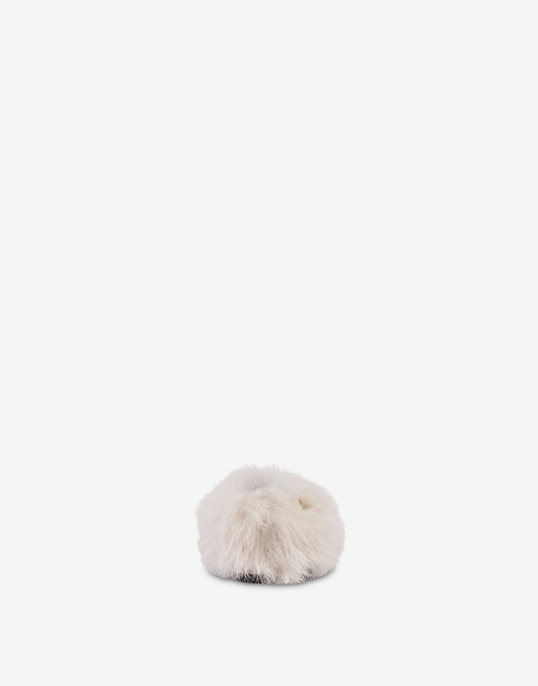 Bailarinas de tejido suave Blanco Moschino 2