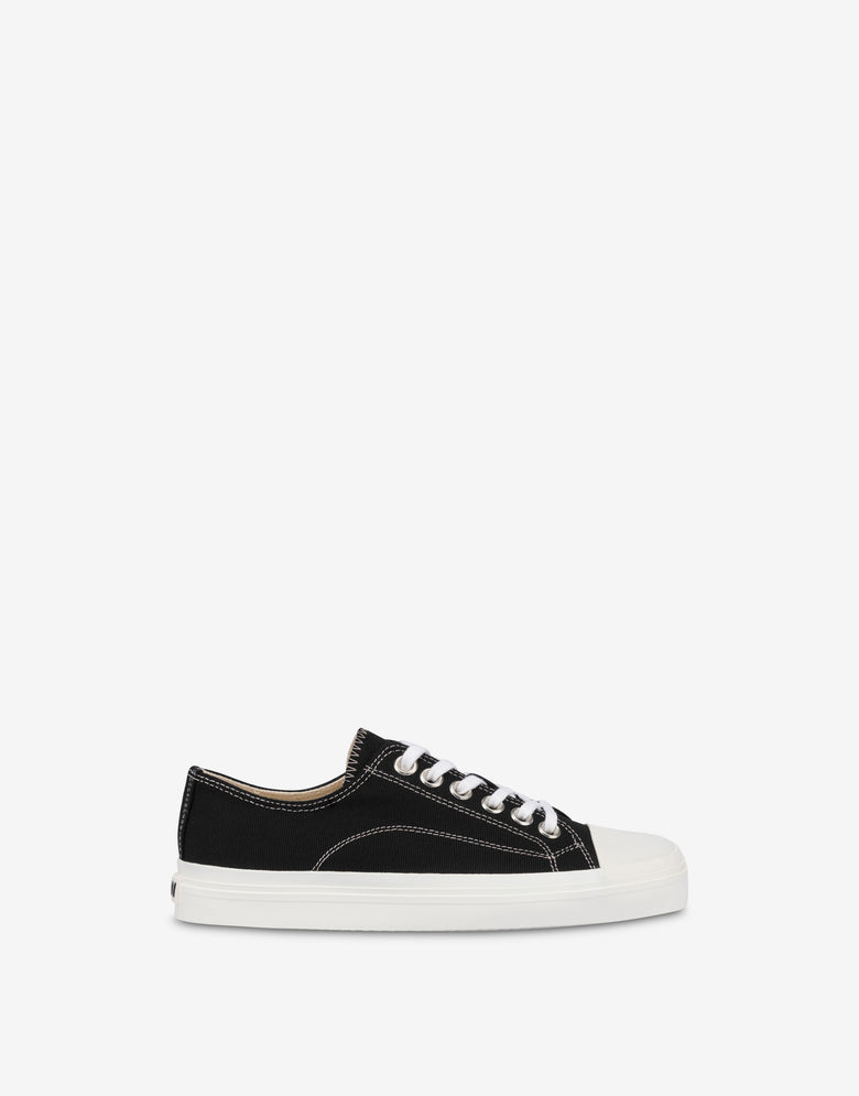 Zapatillas de lona Edge Negro Moschino 1