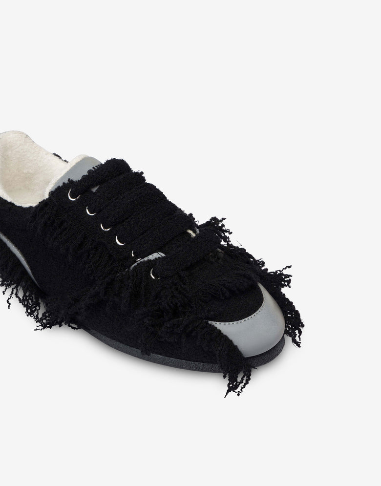 Zapatillas Bouclé Negro Moschino 3