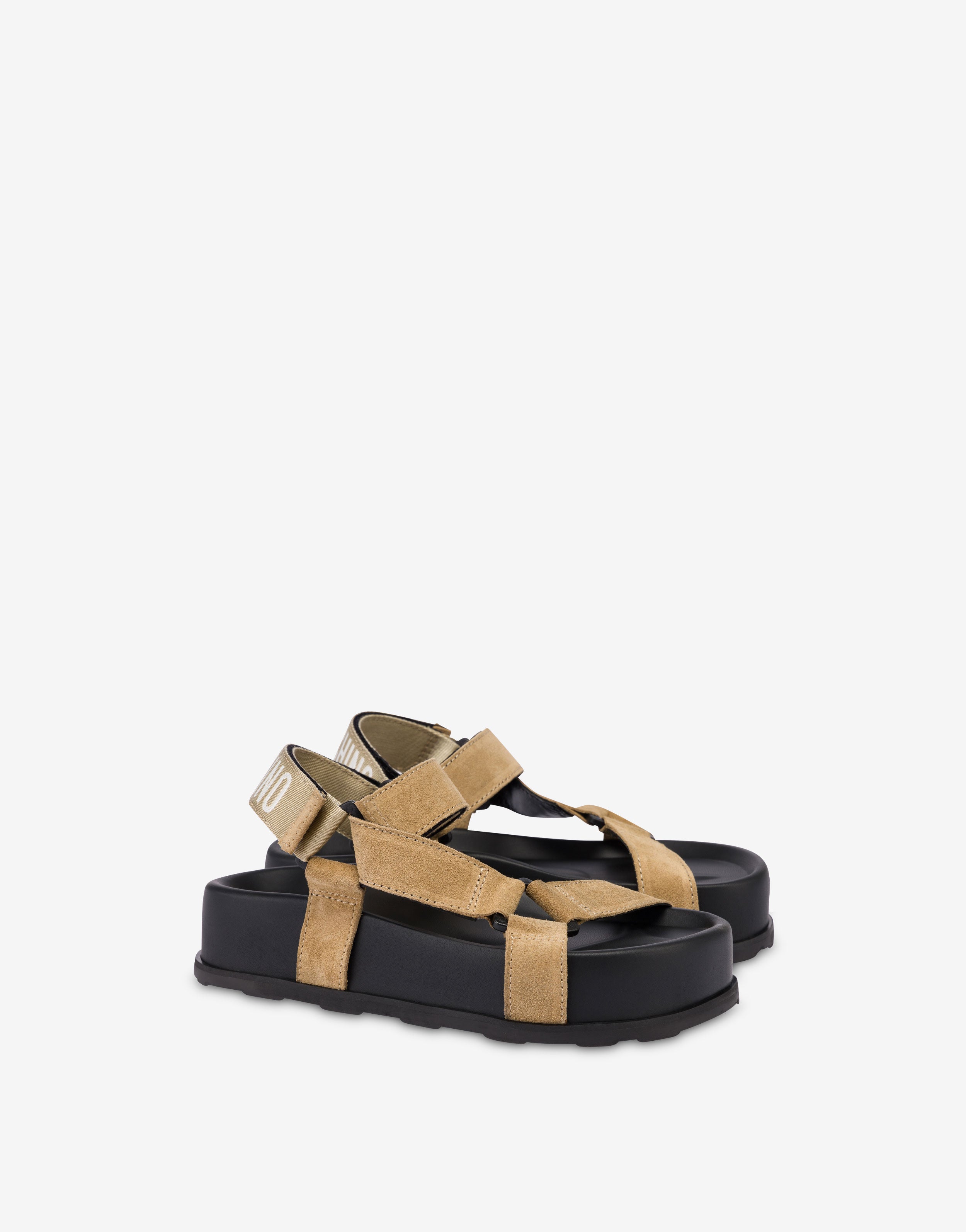 Suede sandals
