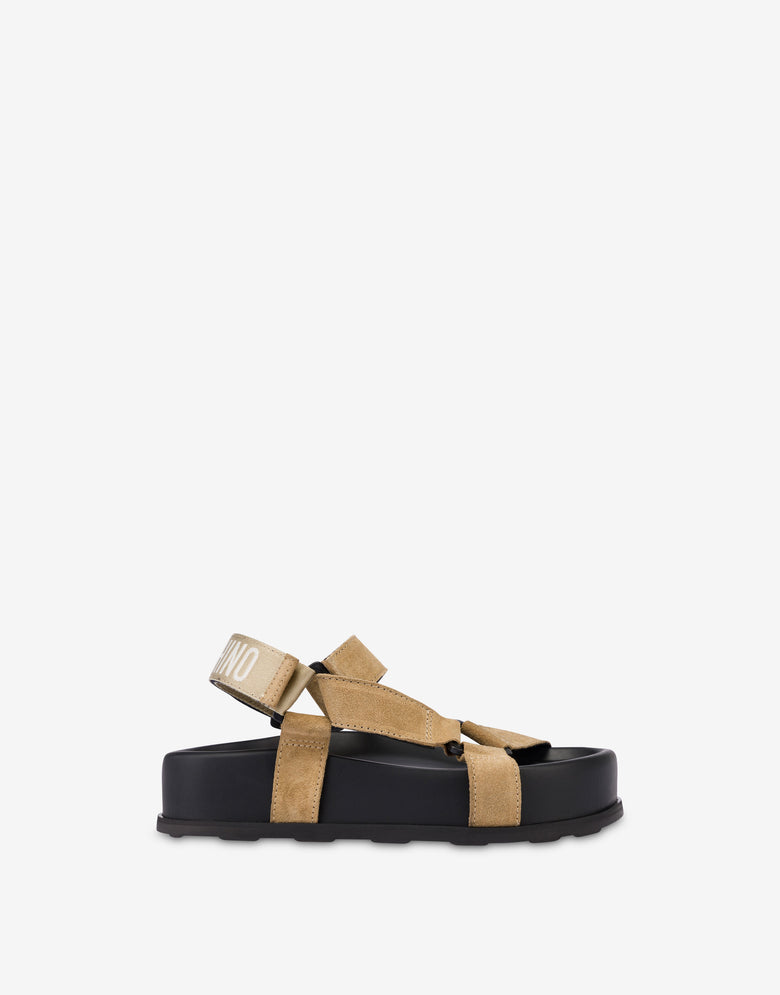 Sandalias de ante  Beige Moschino 1