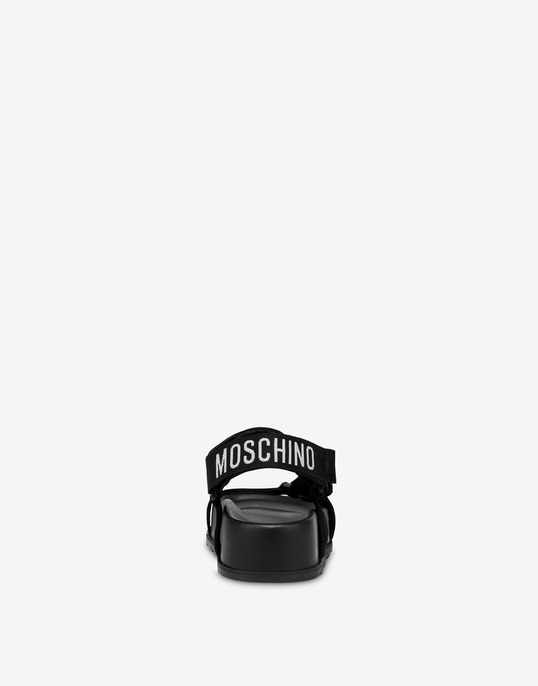 Sandalias de ante  Negro Moschino 2