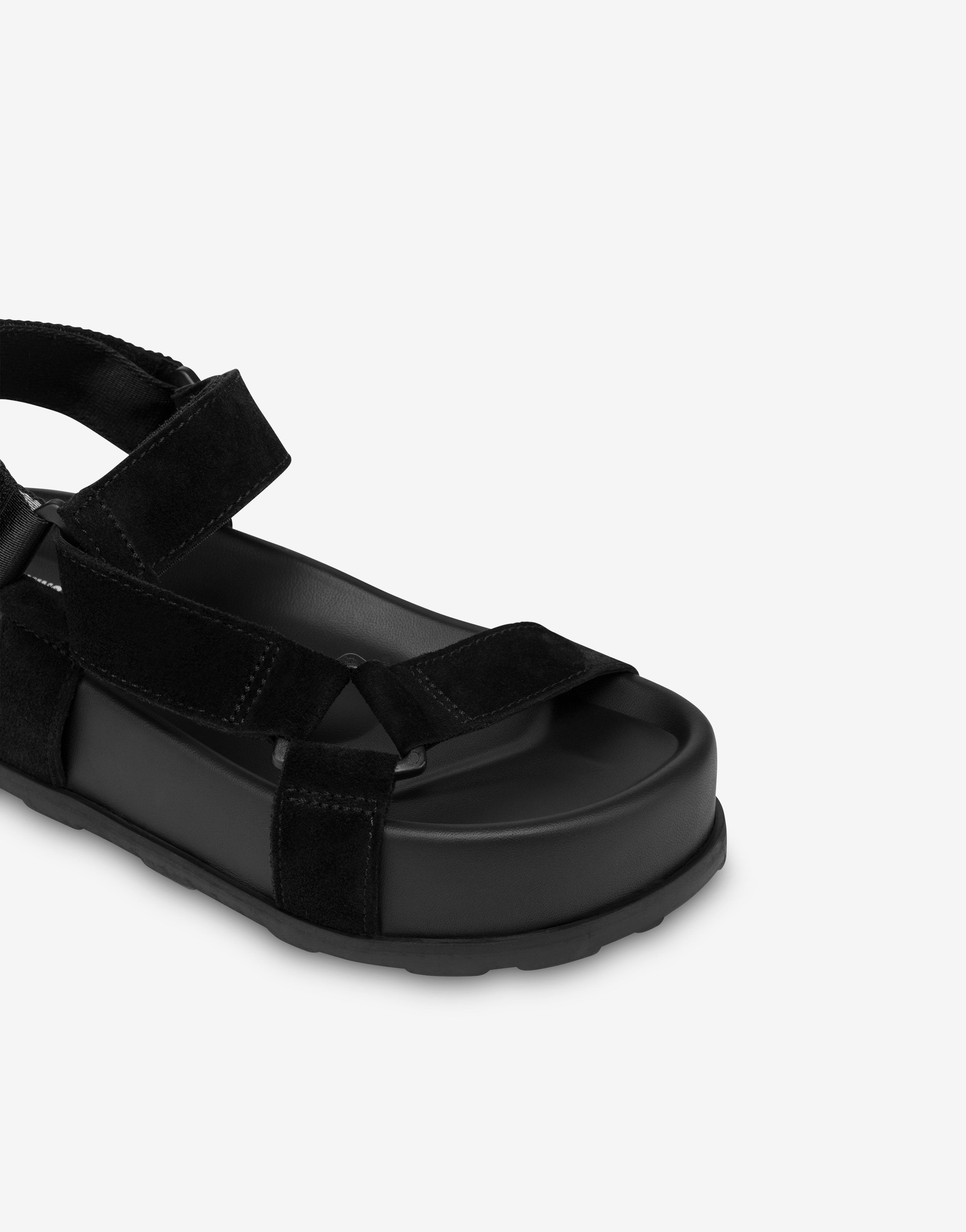 Suede sandals | Moschino