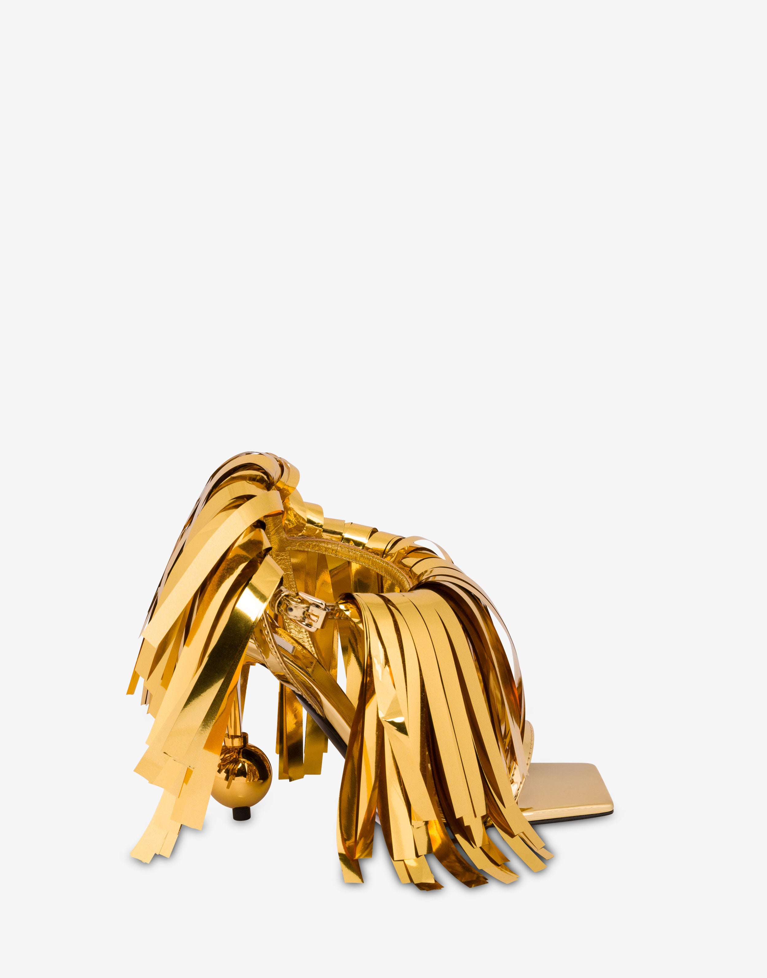 Mirror effect sandals | Moschino