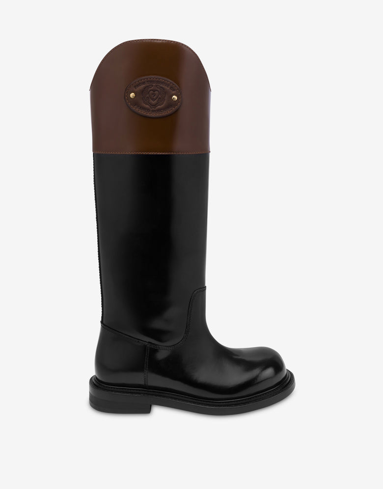 Olivia boots Black Moschino 1