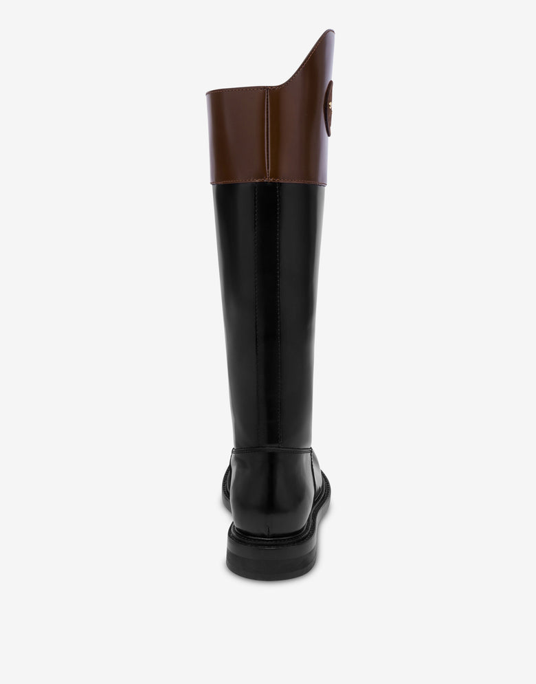 Olivia boots Black Moschino 2