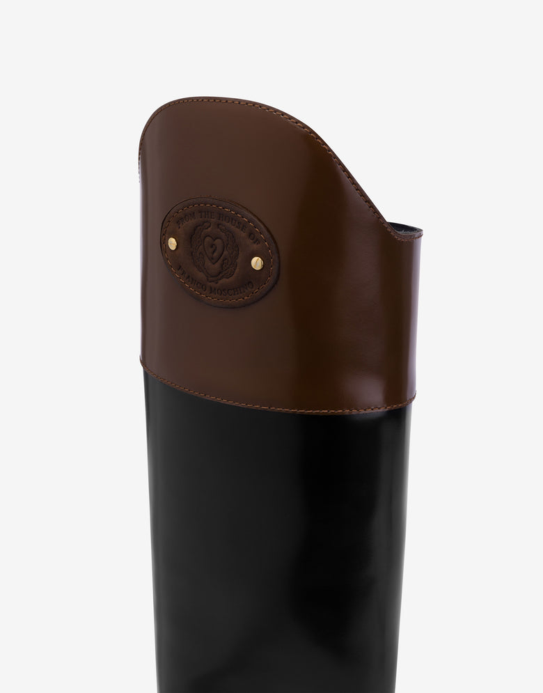 Olivia boots Black Moschino 3