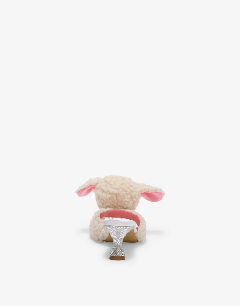 Wool mules White Moschino 2