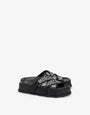 Platform athletic sandals