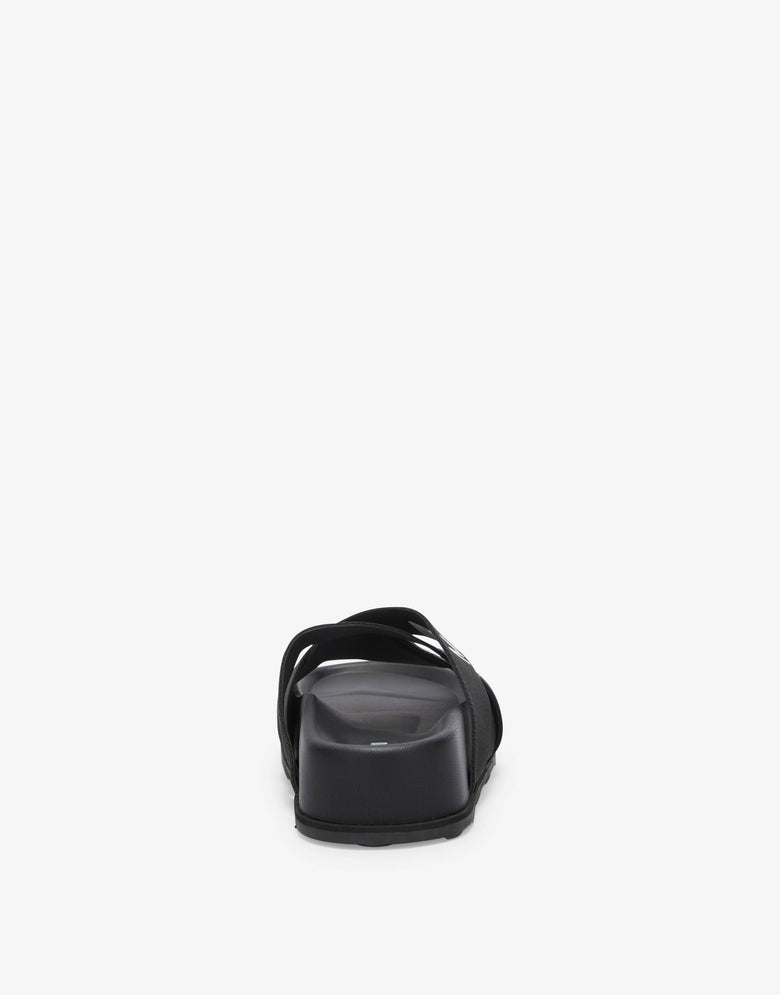 Platform athletic sandals Black Moschino 2