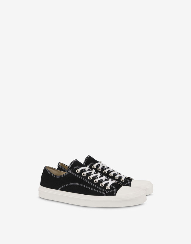 Sneakers in canvas Edge Black Moschino 0
