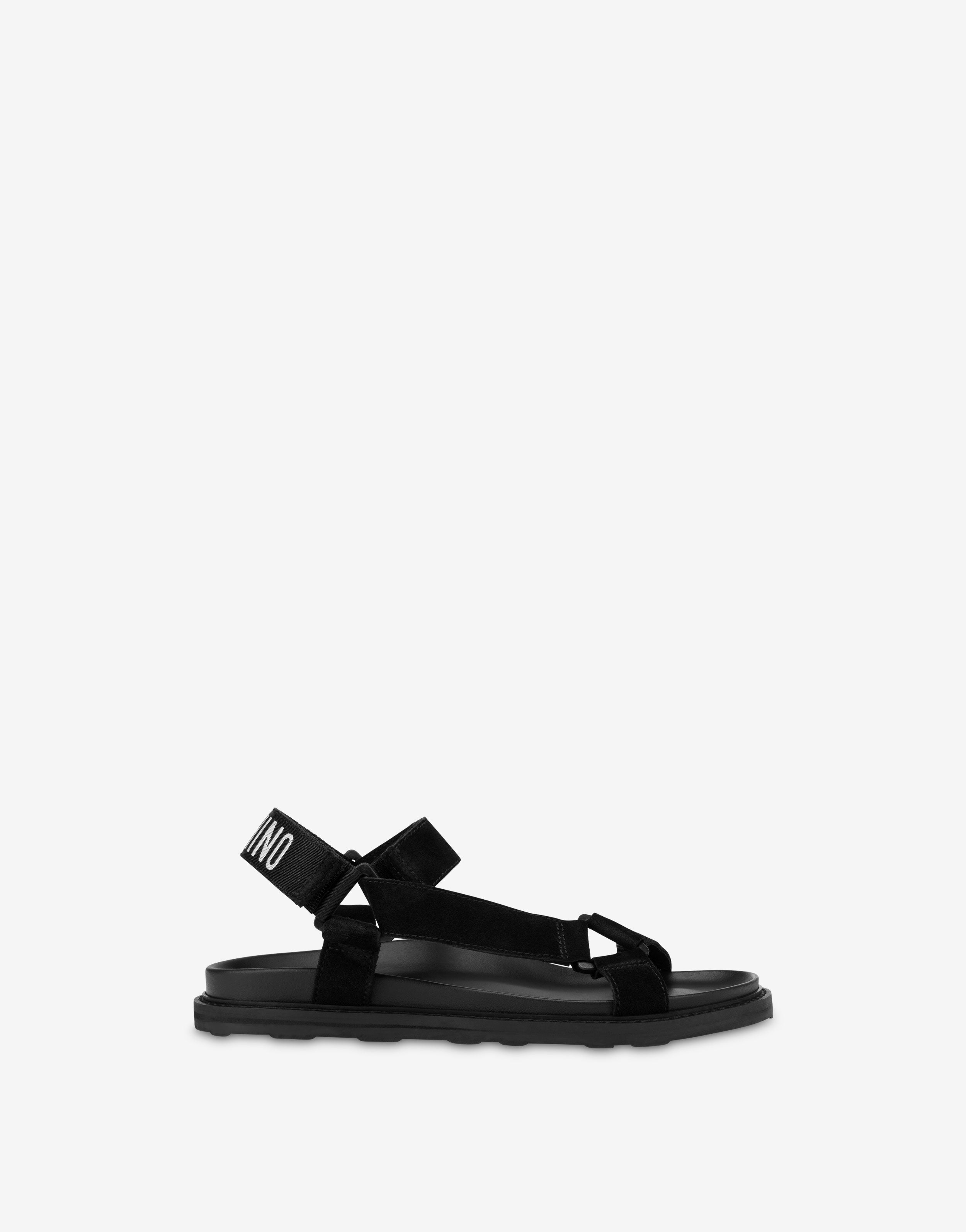 Calfskin sports sandals | Moschino
