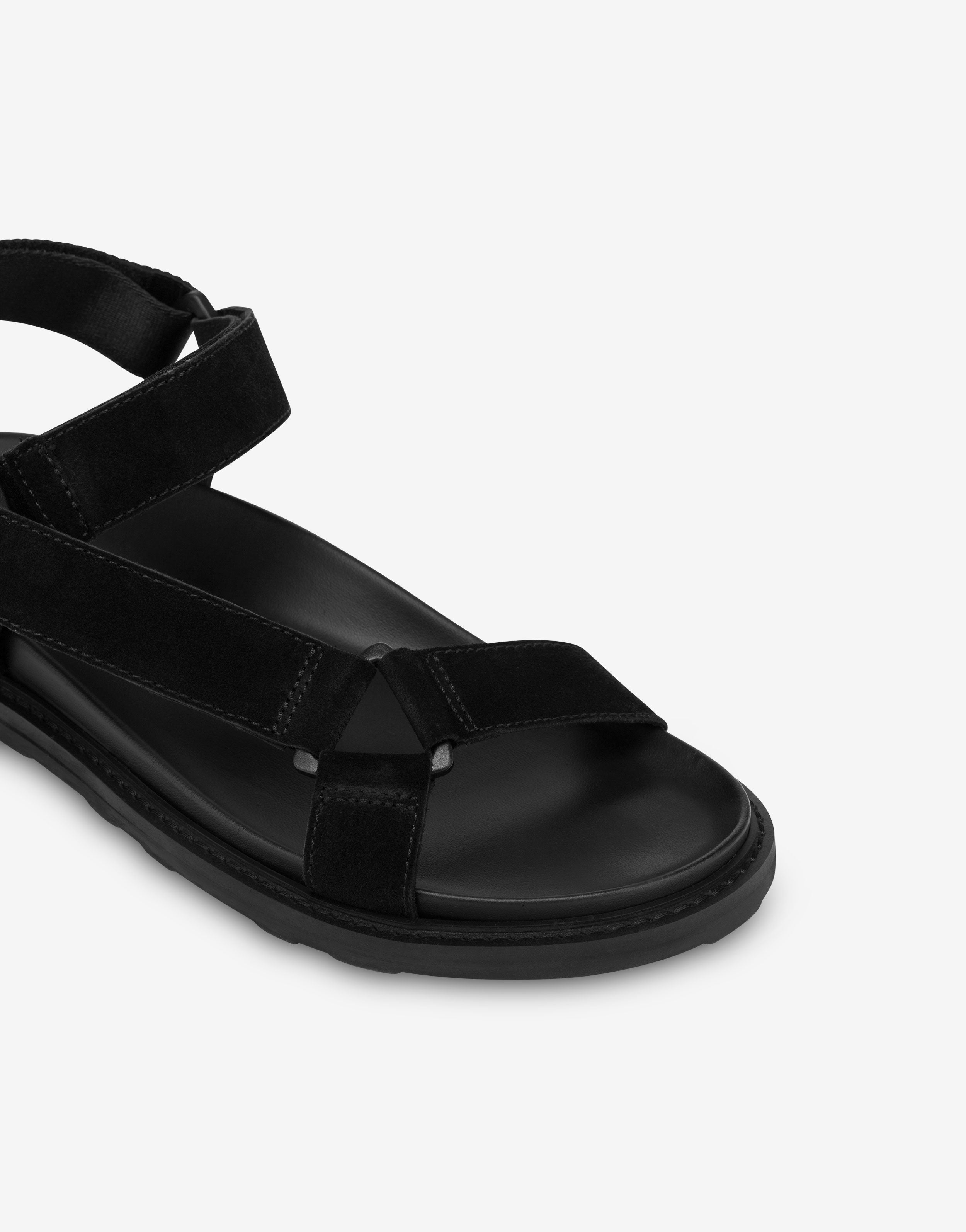 Calfskin sports sandals | Moschino