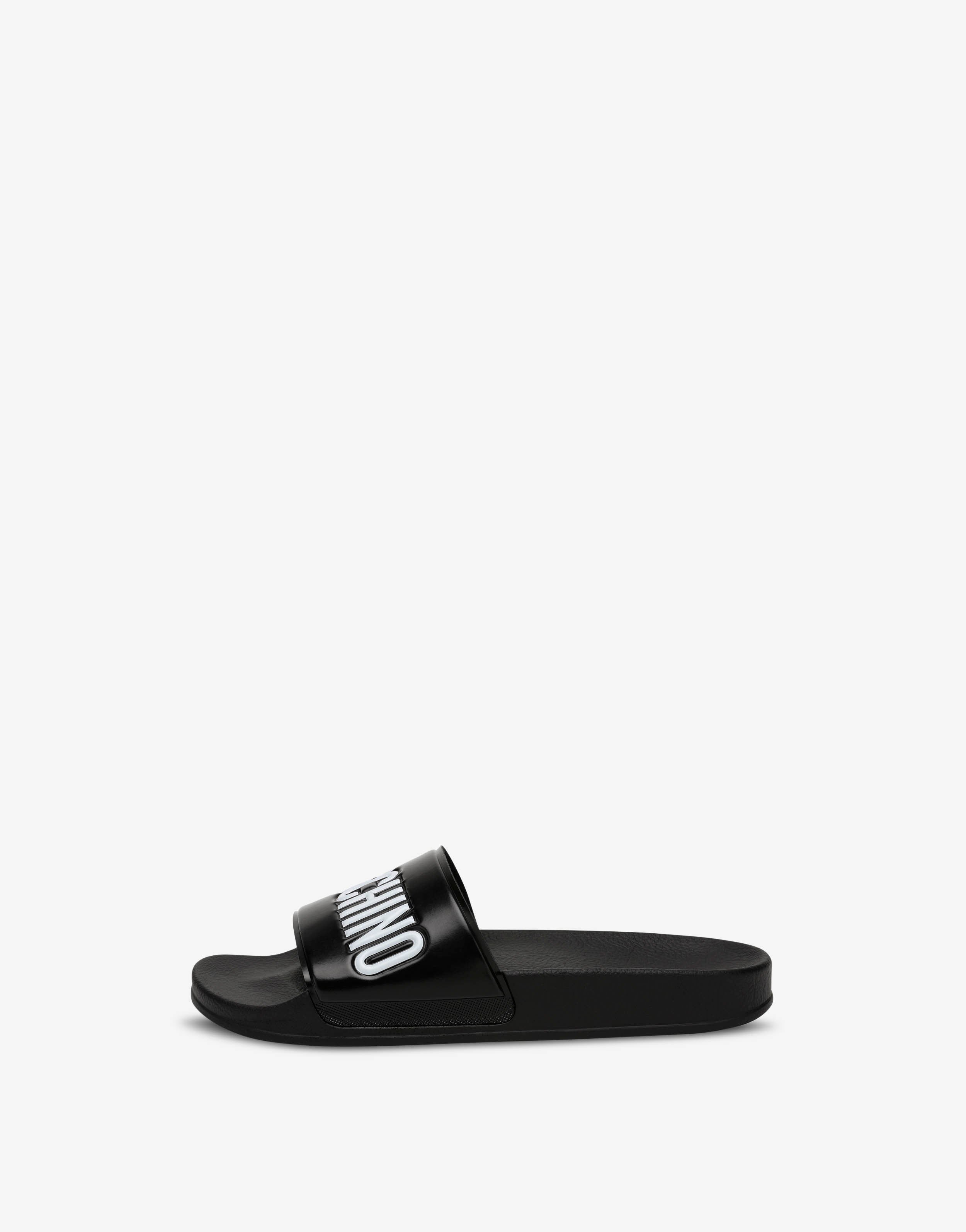 サンダル・ミュール Moschino SS24 DENIM FOOTBED. (32143797_0332) Moschino US | Designer Men's Sandals & Mules - New Collection