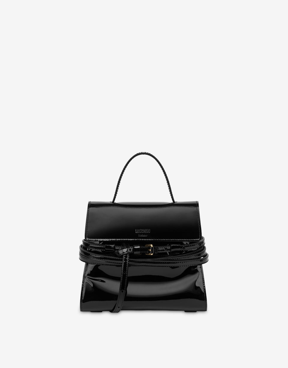 Small hand bag Moschino Tie Me Black Moschino 0