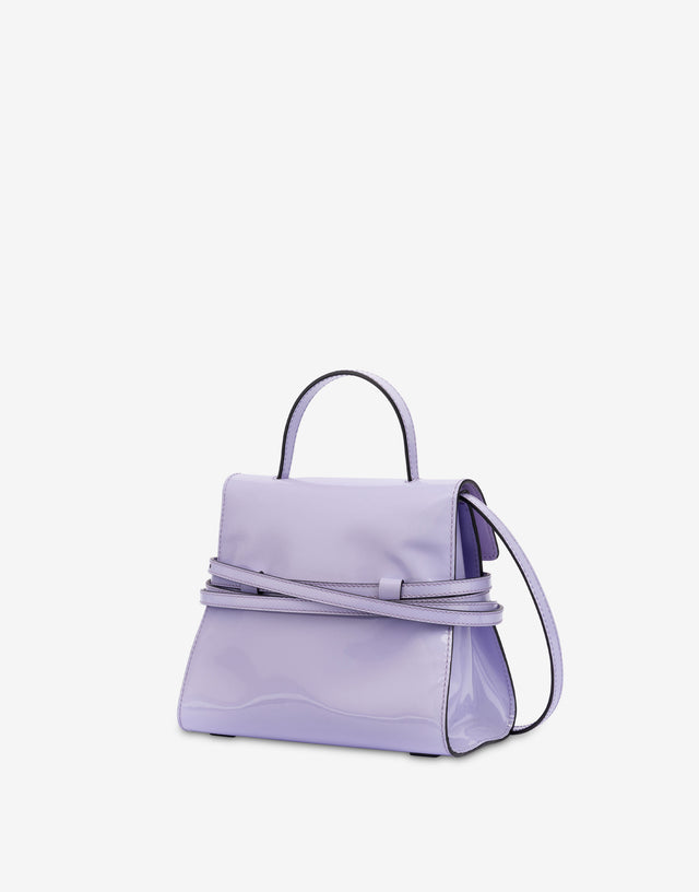Bolso pequeño Moschino Tie Me Lila Moschino 1