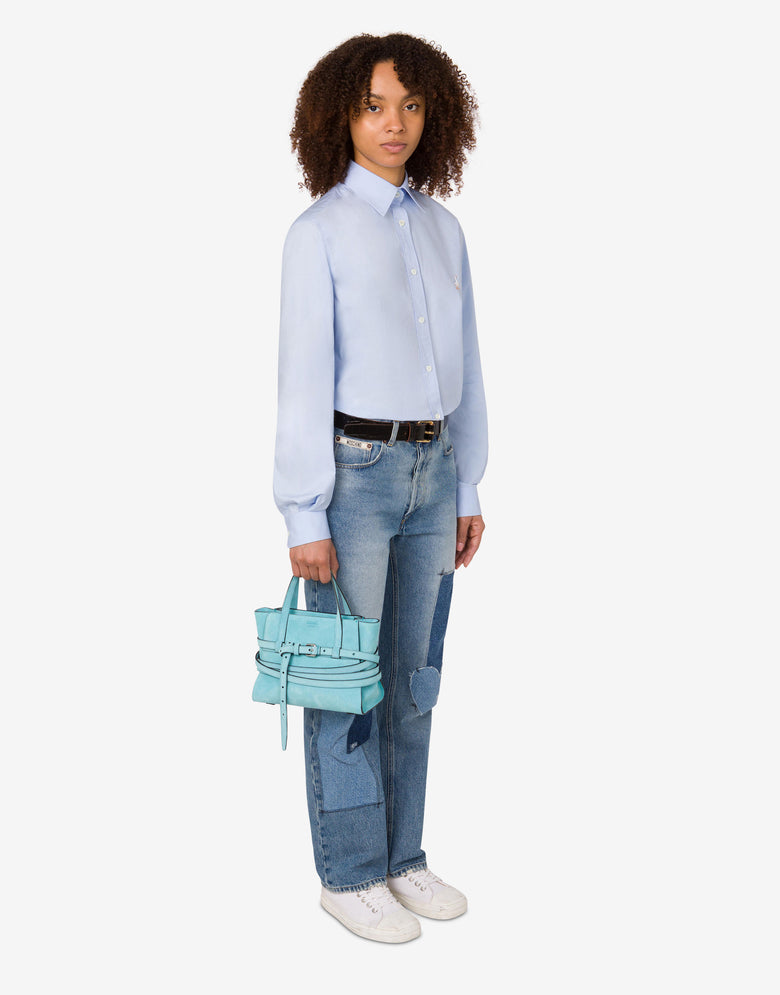 Bolso pequeño Moschino Tie Me   Moschino 4